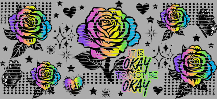 16oz Distressed Checkered-DC-98